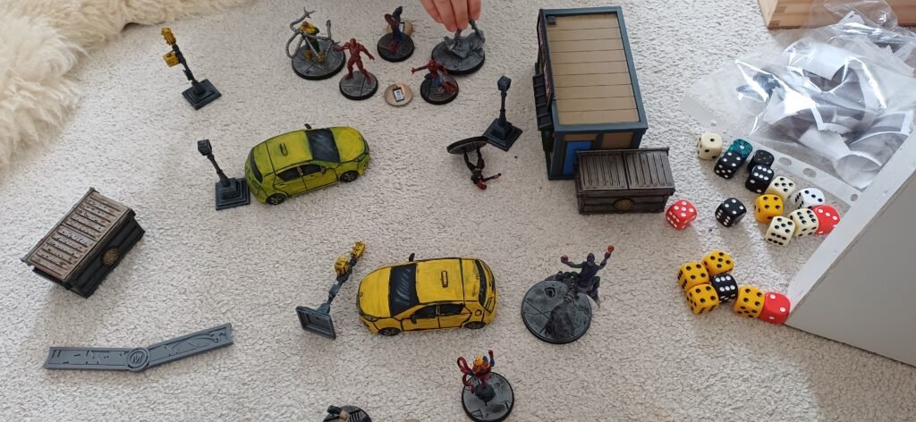 Getting My 3-Year-Old Into Games Marvel Crisis Protocl